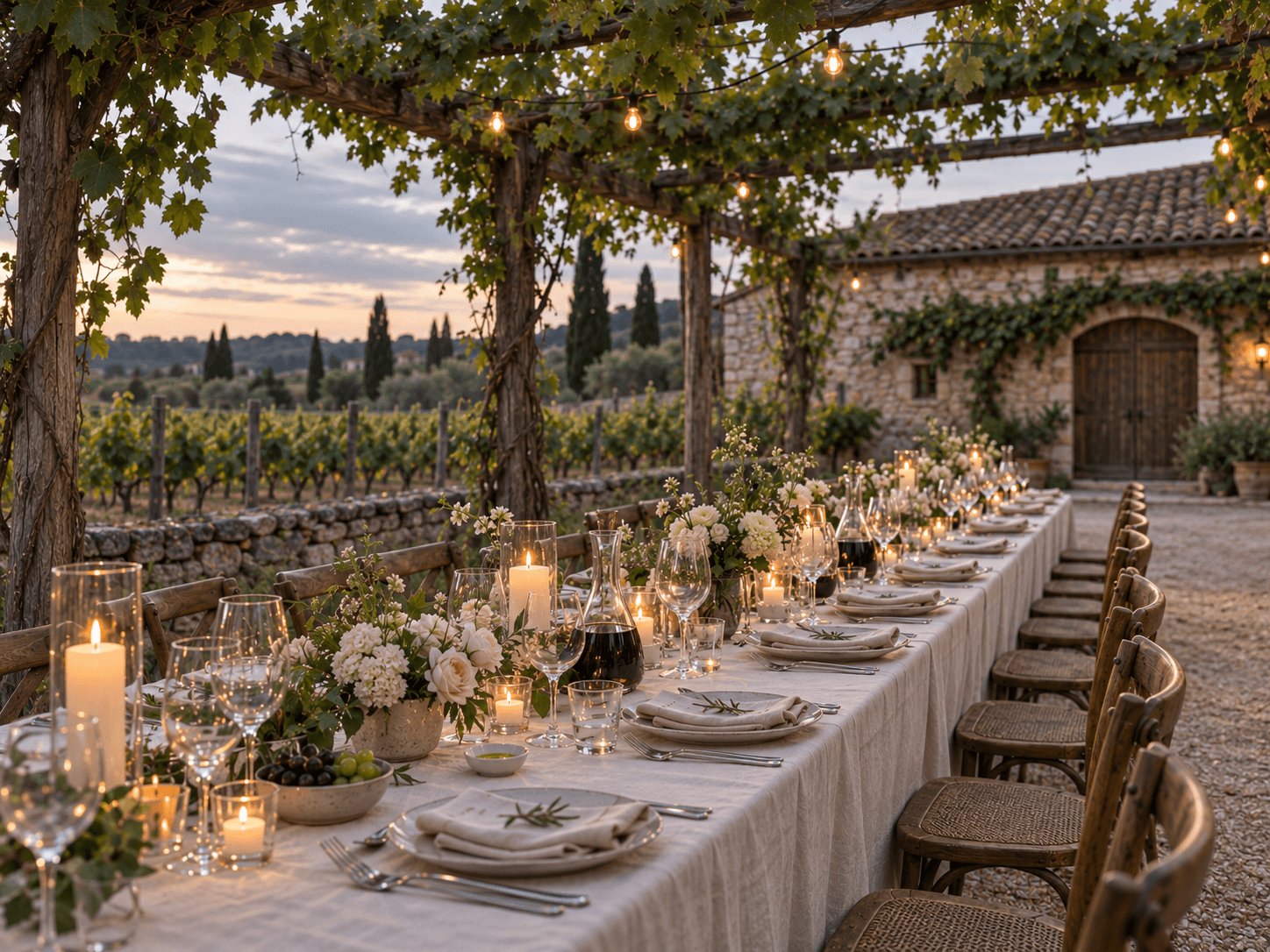 At the Vineyard